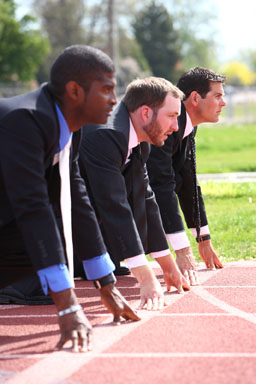 bigstock-Businessmen-lined-up-on-track--14086199_300px